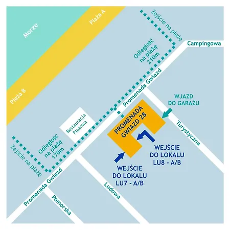 Apartmán Mojemiedzyzdroje Lu 7a - Luksusowy 100 Metrow Od Morza Miedzyzdroje